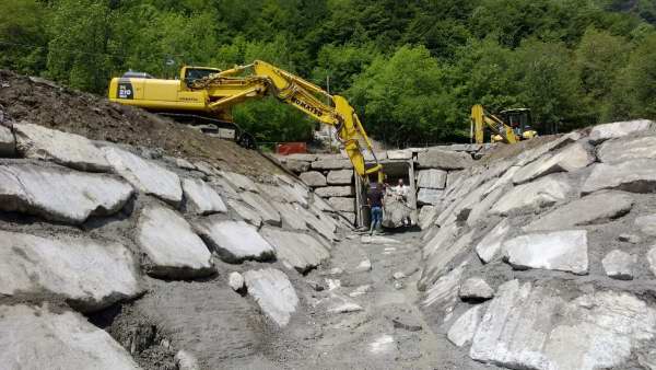 Ricostruzione corpo strada SP 170 – Torino