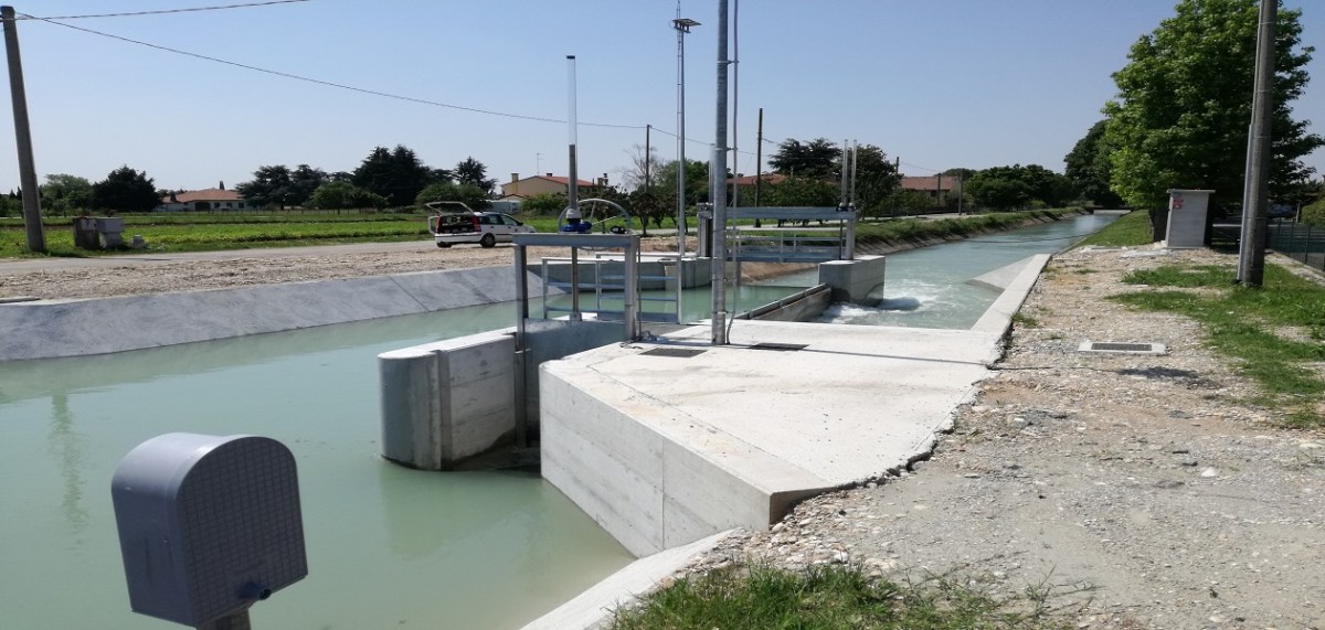 Sistemazione idraulica canale Ponente (TV)